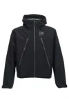 Mm6 Maison Margiela Gore-tex Hooded Sports Jacket Mm6 X Salomon In Deepblack
