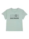Mm6 Maison Margiela X Salomon X Salomon Logo T-shirt In Green