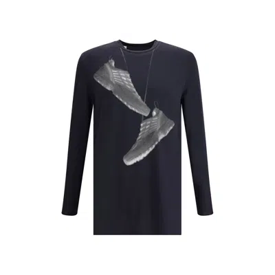 Mm6 Maison Margiela Mm6 X Salomon Edition Sneaker Print T-shirt Black
