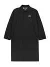 Mm6 Maison Margiela Gore-tex Coat In Black