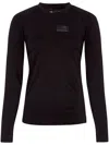 Mm6 Maison Margiela Mm6 X Salomon Technical Long Sleeve Top In Black