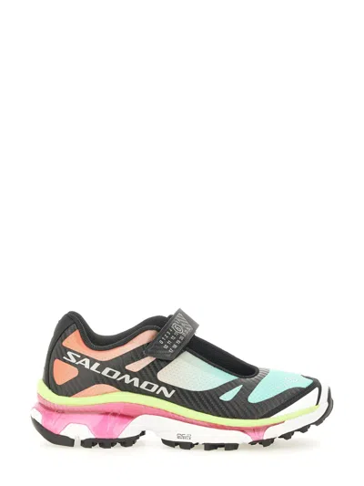 Mm6 Maison Margiela X Salomon Sneakers With Hook And Loop Closures In Multicolor