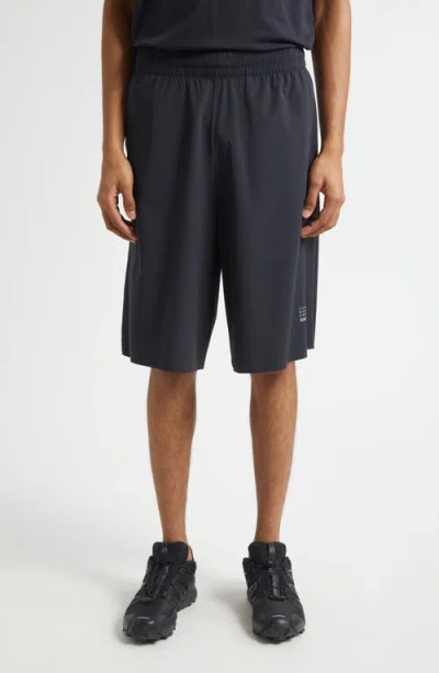 Mm6 Maison Margiela X Salomon Numeric Logo Running Shorts