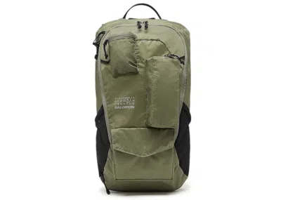 Pre-owned Mm6 Maison Margiela X Salomon Numeric Nylon Backpack In Green
