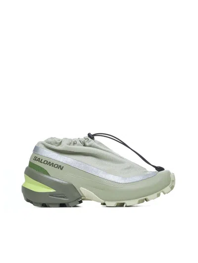 Mm6 Maison Margiela X Salomon Sneakers In Alfalfa/silver Reflective/flin