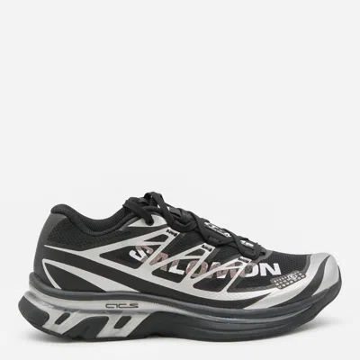 Mm6 Maison Margiela X Salomon Sneakers Black/silver/phantom In Gray
