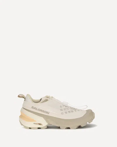 Mm6 Maison Margiela White Polyamide Athletic Sneakers In Multi