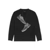Mm6 Maison Margiela Mm6 X Salomon Edition Sneaker Print T-shirt Black