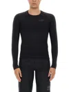 Mm6 Maison Margiela X Salomon Technical Fabric Top In Black