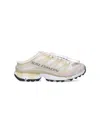 Mm6 Maison Margiela X Salomon White And Beige Sneakers