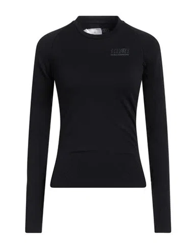 Mm6 Maison Margiela X Salomon Woman T-shirt Black Size L Polyamide
