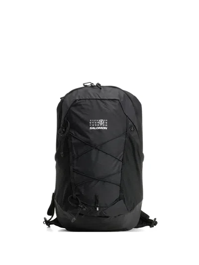 Mm6 Maison Margiela X Salomon Xt-15 Backpack In Black
