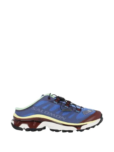 Mm6 Maison Margiela X Salomon Xt-4 Lace-up Mules In Blue