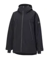 Mm6 Maison Margiela Black Salomon Edition Heavy Sports Down Jacket In Black