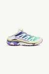 Mm6 Maison Margiela Mm6 X Salomon Xt4 Mule Sneakers In Ha241 Spectrum Blue/white/spring Bouquet