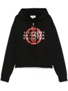 Mm6 Maison Margiela Ssense Exclusive Black 'year Of The Snake' Hoodie In 900