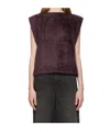 Mm6 Maison Margiela Zipper Blouse In Black