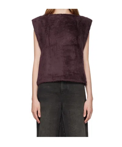 Mm6 Maison Margiela Zipper Blouse In Black