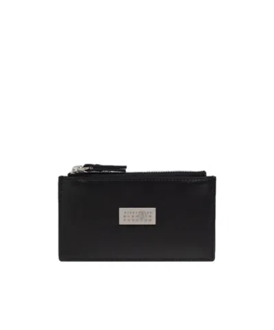 Mm6 Maison Margiela Leather Wallets & Pures In Black