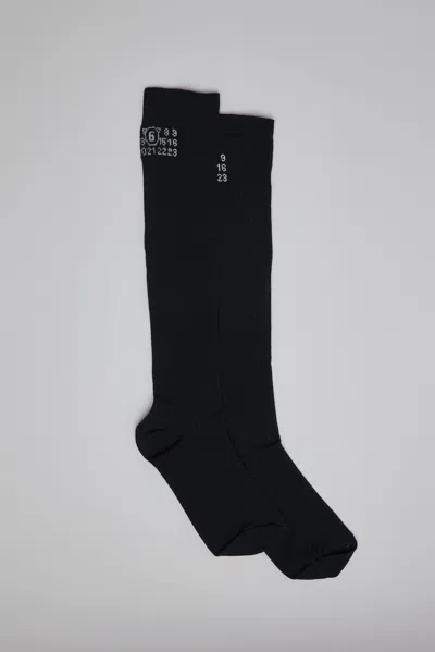 Mm6 Margiela Bootleg In Black