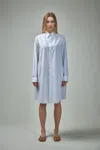 Mm6 Margiela Midi Dress In White