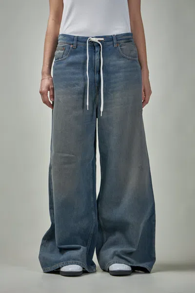 Mm6 Margiela Pants 5 Pocket In Blue