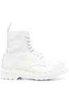 Mm6 X Dr. Martens Mm6 X Dr Martens White Shoes For Boots In White