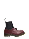 Mm6 X Dr. Martens Mm6 Martens In Red