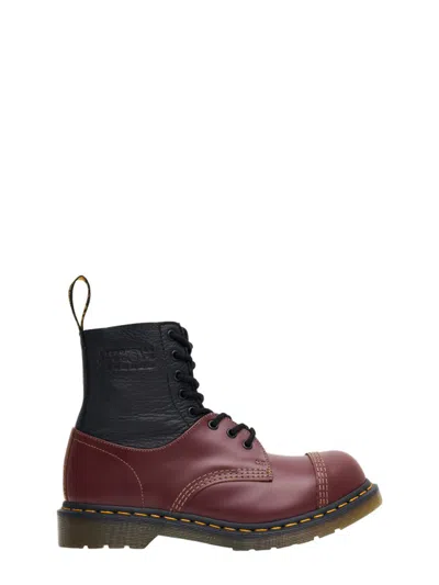 Mm6 X Dr. Martens Mm6 Martens In Red