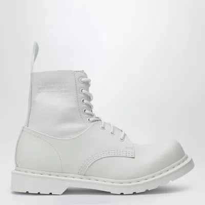 MM6 X DR. MARTENS MM6 MAISON MARGIELA | WHITE LACE-UP BOOT MM6 X DR. MARTENS