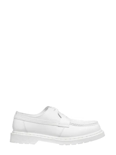 Mm6 X Dr. Martens White Loafer