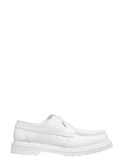 Mm6 X Dr. Martens White Loafer