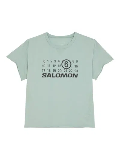 Mm6 X Salomon Mm6 Maison Margiela X Salomon X Salomon Logo T-shirt