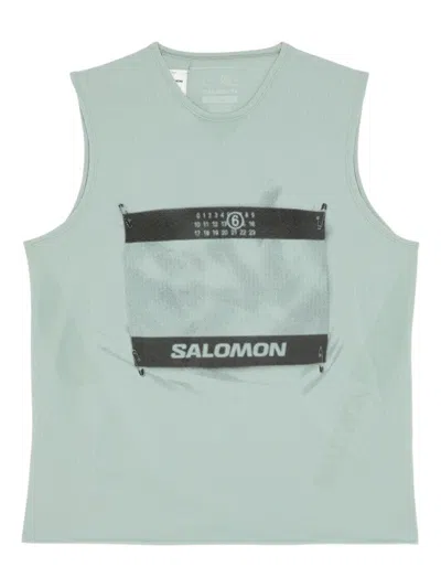 Mm6 X Salomon Mm6 Maison Margiela X Salomon X Salomon Logo Tank Top