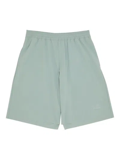 Mm6 X Salomon Mm6 Maison Margiela X Salomon X Salomon Shorts With Numerical Graphics In Green