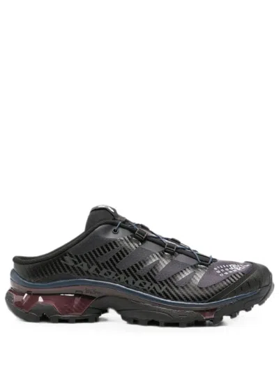 Mm6 X Salomon Sneaker Low-top " Xt Mule 4" In Black