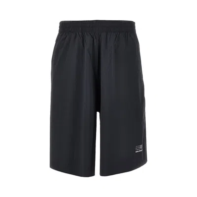 Mm6 X Salomon Stretch Nylon Shorts In Black