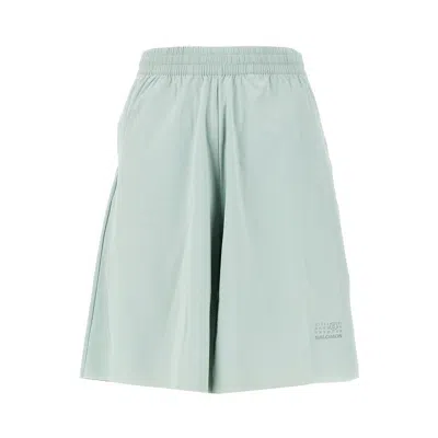 Mm6 X Salomon Stretch Nylon Shorts In Green