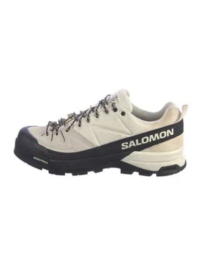 Pre-owned Mm6 X Salomon Suede Athletic Sneakers In Blue