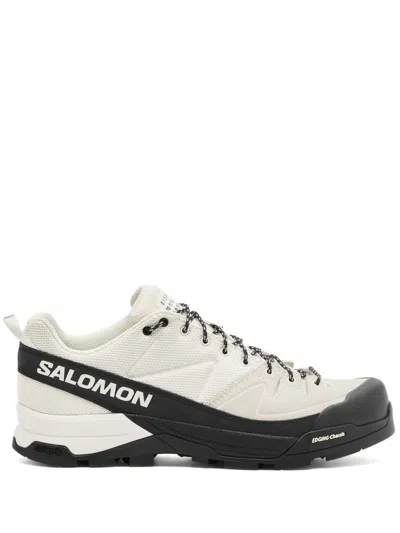 Mm6 X Salomon X-alp Sneakers In White