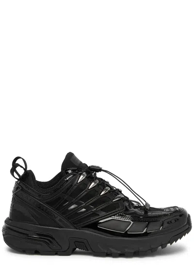 Mm6 X Salomon X Salomon Acs Pro Panelled Mesh Trainers In Black