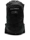 Mm6 X Salomon Xt 15 Nylon Backpack In Black