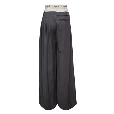 Mmam Boxer Waistband Pants In Black