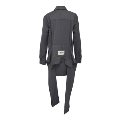 Mmam Convertible High-neck Tie Detail Blouson