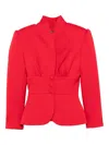 M.marquise Ingrid Blazer In Red
