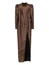 M.marquise Lora Dress In Brown