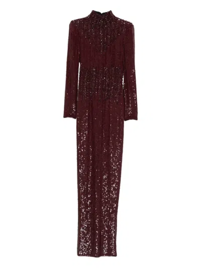 M.marquise Ruby Dress In Brown