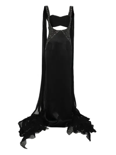 M.marquise Violette Dress In Black