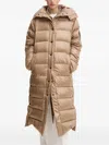 Mmc Studio Hooded Padded Coat In Neutral