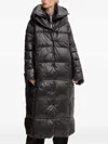 Mmc Studio Mila's Hooded Padded Coat In Black